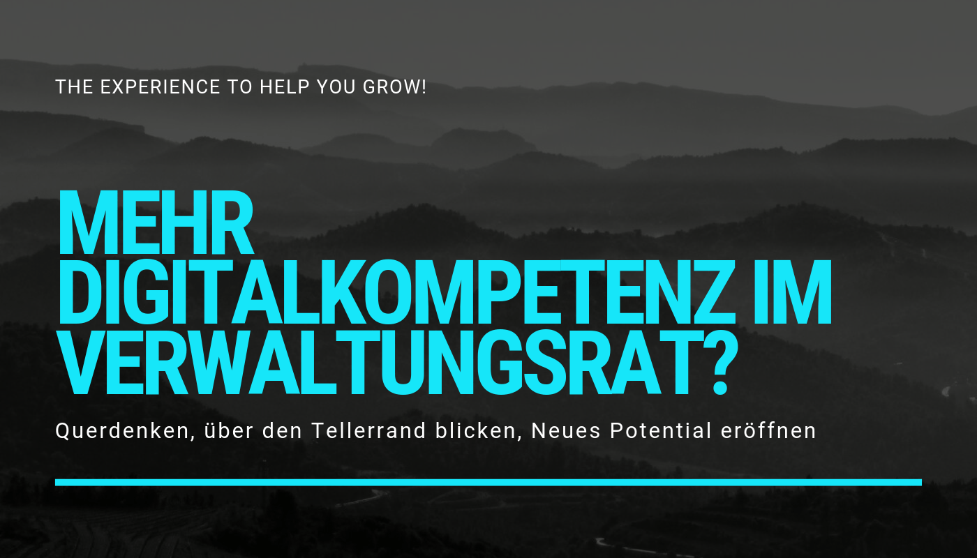 Chief Digital Officer - Verwaltungsrat